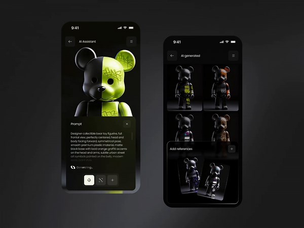 AI 3D Model Generation - Mobile App