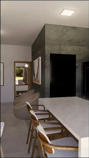 Modern house on a 10x30m plot | Open and practical concept
