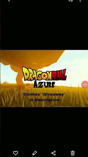 Clothes Giveaway 2023 Roblox Dragon ball Azure #dbs #GokuKakarotYT #dragonball #dragonballmanga