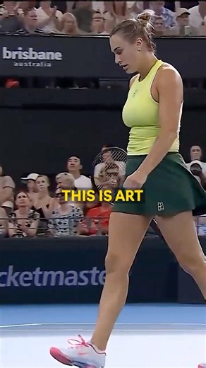 PURE GENIUS 🧠#tennis #australiaopen #tênisfeminino #wta
