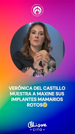 #LoMásVisto2025 | "Quiero que vean, lo oprimo y sale el gel"⚠️😨: Recordamos cuando Verónica del Castillo le mostró a Maxine los implantes mamarios que se le rompieron dentro. "Esto se te va al cerebro, Max" 😳, advirtió sobre lo que pueden provocar en el cuerpo. #TodoParaLaMujer con Maxine Woodside | Radio Fórmula