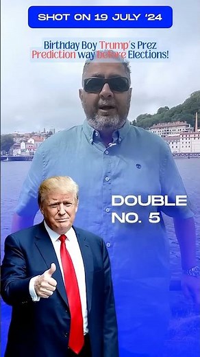 Birthday Boy Donald Trump’s Prez Prediction made way before Elections!