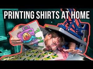 T Shirt Printing From Home $5 vs $30,000
