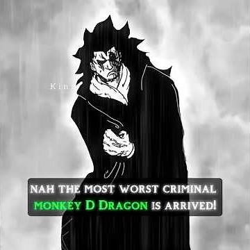 Monkey D Dragon saves Luffy?? || one piece edit #dragon #luffy