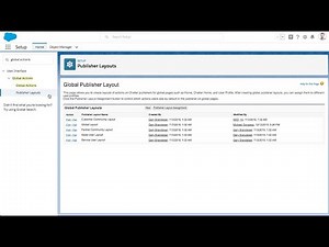 Field Service Lightning: Global Actions (Service)