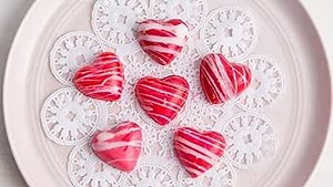 Make Valentine's Day Painted Chocolates