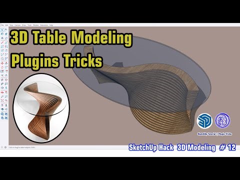 The Best Step How to Model 3D Wood Table in SketchUp with Plugin Tips?