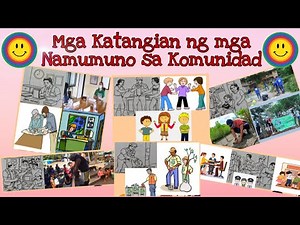 MGA KATANGIAN NG MGA NAMUMUNO SA KOMUNIDAD | by Teacher Juvy