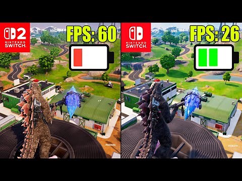 Fortnite Nintendo Switch 2 Technical Review | Battery Life, Graphics, FPS vs Switch 1, PS4, PS5 Pro