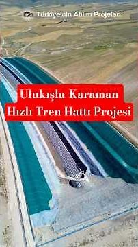 Ulukışla-Karaman Hızlı Tren Hattı'ndan Son durum #türkiyeninatılımprojeleri #Ulukışla #yht
