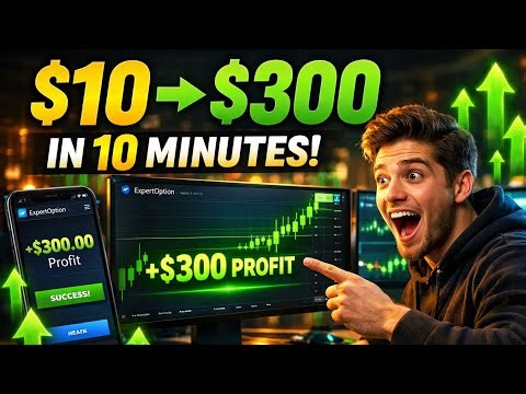 I Tried This Expert Option Strategy and Made $300 in 10 Minutes 😳