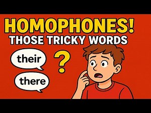 Homophones: The Trickiest Words in English | English Grammar Class 3 with Examples and Activities