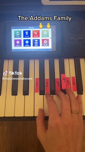 The Addams Family Theme Song Piano Tutorial