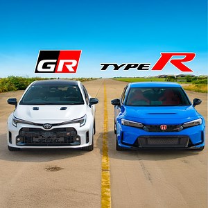 1.3M views · 22K reactions | AWD GR Corolla v FWD Civic Type R  | carwow | Facebook