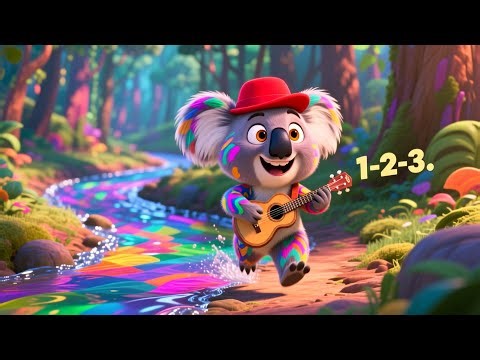 Learn Colors Koala Song 🐨🌈🎶 | Color Song for Kids | Learn Colors and Fun with Koala