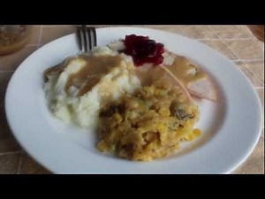 Corn & Wild Mushroom Spoonbread -- Sweet Corn & Mushroom Cornbread Dressing Recipe