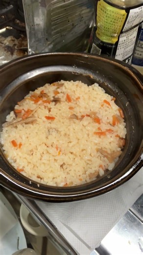 無印良品の土鍋、炊き込みご飯