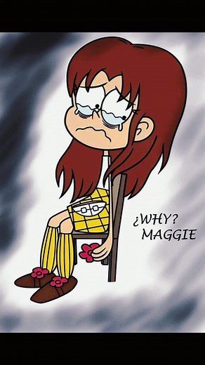 Luan Loud Hair Down with Polar21Loud Spin on Lincoln Hoath