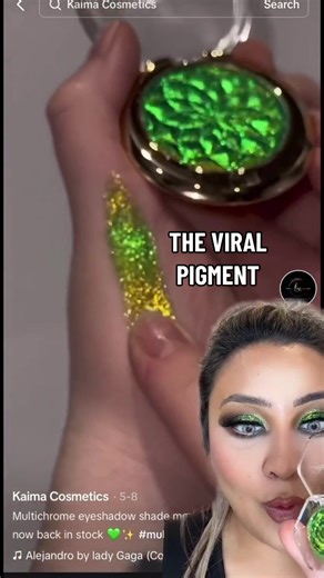 Kaima Cosmetics Artemis Pressed Glitter: A Stunning Review