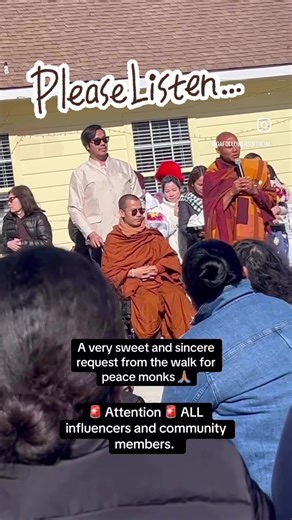 Buddhist Monks' Peace Walk in Atlanta: Respect and Purpose