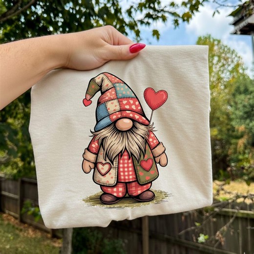 Valentine Gnome PNG, Cute Valentine Gnome With Heart, Valentine Gnome Shirt Design, Love Gnome Digital Download, Valentine PNG - Etsy