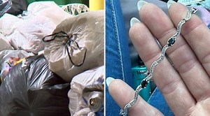 Garbage Man's Act Of Kindness Reunites Bride With Family Heirloom