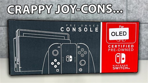 I bought a refurbished Switch OLED from GameStop