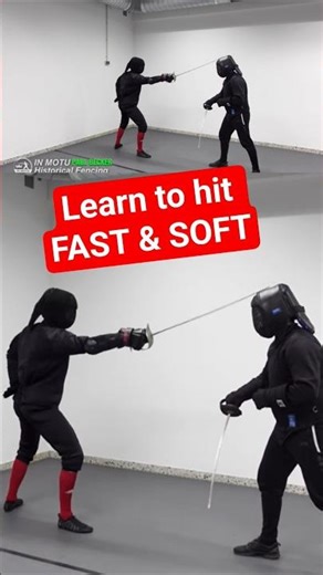 LEARN to hit FAST & SOFT #fencing #martialarts #saber #hema #historicalfencing