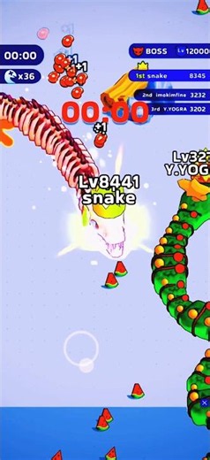 🔥Unstoppable snake clutch! 🤯 (No one could catch me) #snakeclash 💥 #snakeclashhighlights🎖️#games