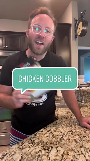 @becomefound I’m so excited to say that Come Fix You A Plate is officially live!! We’re going back to where it all started, with Chicken Cobbler! #chickencobbler #rotisseriechicken #casserole #campbells #viralrecipe