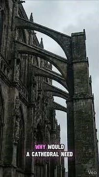 Why Did Gothic Cathedrals Have Flying Buttresses? #didyouknow #design #architecture #hiddendesign