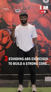 Get a killer core without ever hitting the floor—3 standing ab exercises to try today! Get started today, give us a call at 91 84899 26866 We have got the best personal trainers for you. Stay Fit, Stay Healthy 🏋️ #SLAMFitness #ThinkFitness #ThinkSLAM #GetSLAMming #GymMotivation #FitnessMotivation #FitLife #WorkoutEveryday #AchieveYourGoals #SLAM #Chennai #ChennaiGyms | SLAM Lifestyle and Fitness Studio