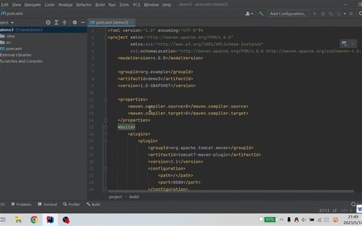 JavaWeb Maven项目运行