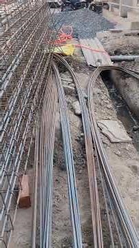 Footing Steel Work and Column Bars | Site Execution Video