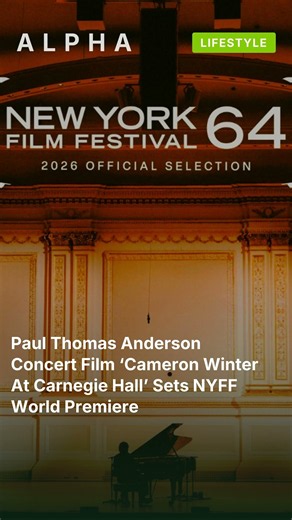 Paul Thomas Anderson Concert Film ‘Cameron Winter At Carnegie Hall’ Sets NYFF World Premie #shorts