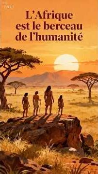 Millions of years ago, hominins such as australopithecines lived in Africa.