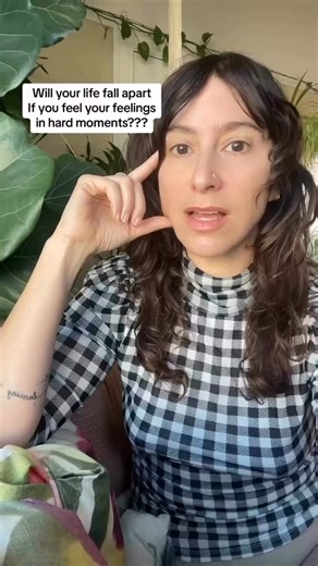 Emotional pain can feel terrible and heartbreaking, but there is something that hurts more... ⁣Avoiding it. Pushing through. Pretending you’re fine. ⁣ Sometimes you do need to take a pause: cancel plans, cry on the floor, stare at the wall, whatever is needed to let your heart catch up. ⁣ That isn’t weakness. That’s wisdom. ⁣ Tending to your pain is not indulgent. It’s the bravest thing you can do. ⁣ If you’re in it right now, I see you. Keep going. You’re not broken, you’re just allowing yourse