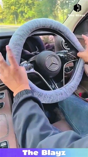 Car Steering Wheel Cover Installation | Soft Fabric Upgrade for Better Grip