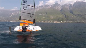 Surely the most fun per foot new boat around? Chrissie, one of the instructors at the Stickl Foiling Camp on Lake Garda, shows the exhilaration of sailing one of the first new Skeetas. This 11ft stable scow-shaped foiler is a joint project from Skeeta Foiling Craft in Australia and European importer Quantboats AG More in the next (June) issue of YW | Yachting World