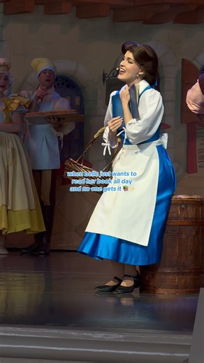 Someone just let Belle read her book 📚❤️ 📸: Beauty and the Beast — Live 📍Hollywood Studios #disney #disneyworld #disneyparks #disneygram #disneyprincess #beautyandthebeast #belle #hollywoodstudios | Theme Park Girl