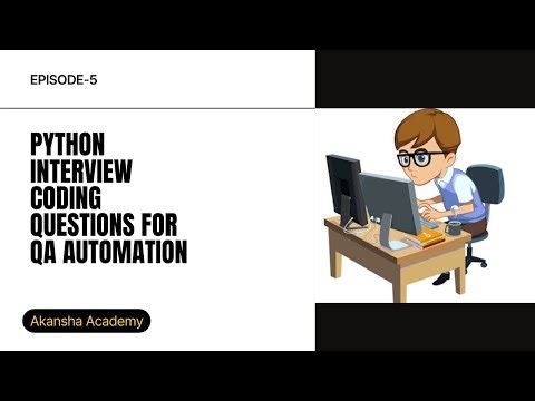 Python Coding Questions for Automation QA | EP5 | Must-Know Python Logic for Interviews