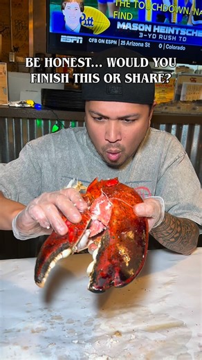 Amir | Be honest… would you finish this or share? 🦞 @angrycrabshackhenderson #asmr #lobster #seafood | Instagram