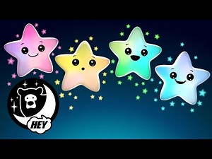 Sleepy Stars Lullaby Adventure - Hey Bear Sensory Bedtime - Video for Sleep and Calm