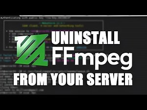 How to Uninstall FFMPEG from your server via SSH?