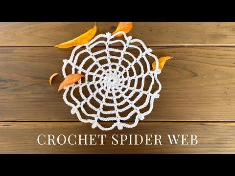 How to Crochet a Spider Web | Easy Tutorial