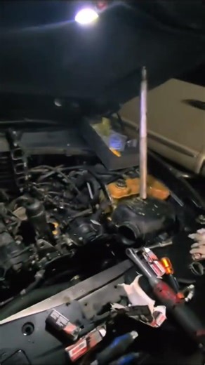 Mobile Mechanic Oil Cooler Plus Spark Plug Replacement 2019 Dodge Charger