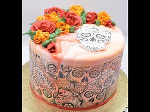 How to make a skull cake