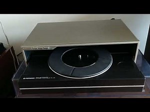 Pioneer PL-X5 Front Loading Turntable