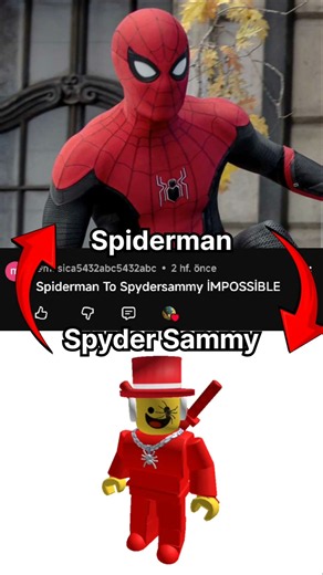 Connect Spiderman To Spyder Sammy 😱✅