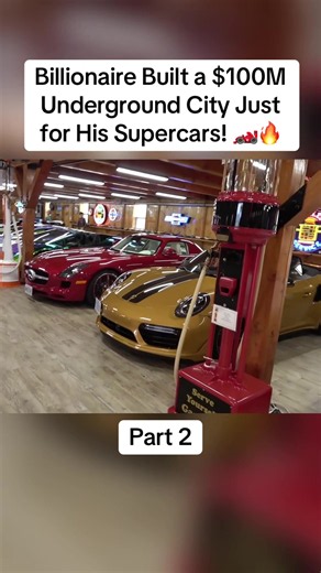 Billionaire's $100M Underground City: Inside the Supercar Collection (Part 2)
